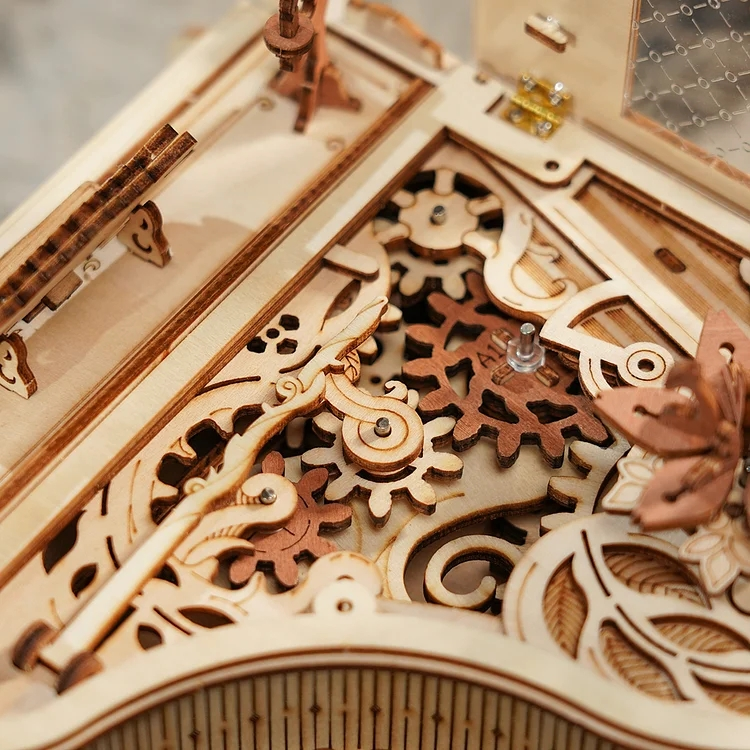 Puzzle 3D In Legno ROKR Chitarra Elettrica - Kit Di Montaggio Per Adulti, 100+ Pezzi, Decorazione O Regalo