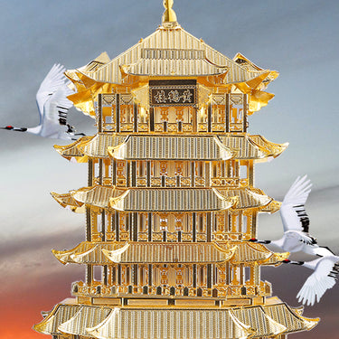 Piececool—YELLOW CRANE TOWER | Torre della Gru Gialla