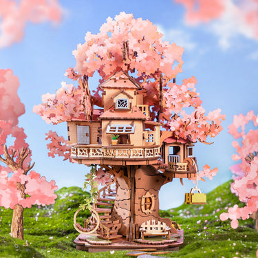 Rolife 3D Wooden Puzzle - Sakura Tree House TGS04