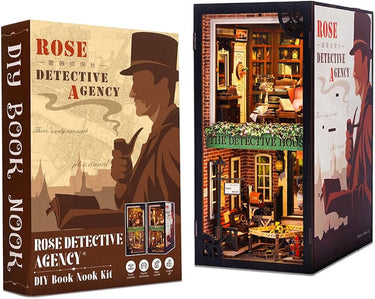Cutebee-DIY Book Nook Kit（Rose Detective Agency）