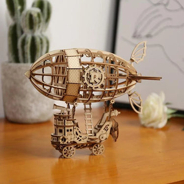 Puzzle 3D in legno modello dirigibile Rolife TG407