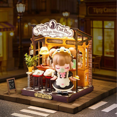 Rolife DIY Miniature House - Tipsy Cat Bar DS054