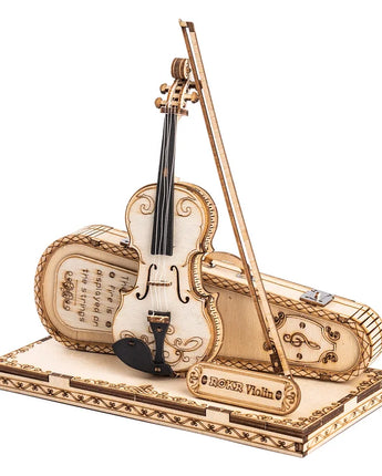 ROKR Violino Capriccio Modello 3D Puzzle in legno TG604K