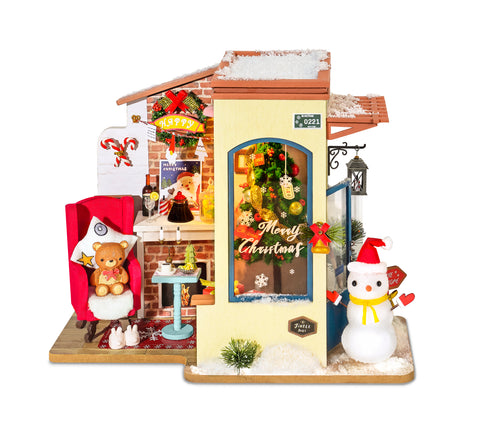 [Rolife Christmas Limited] Snow House DG18 DIY Miniature Dollhouse