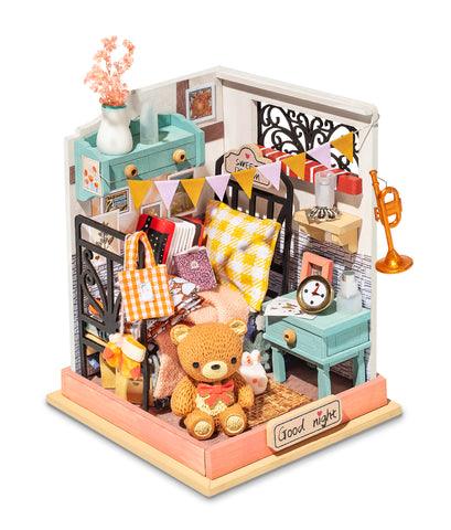 Rolife Sweet Dream (Bedroom) DIY Miniature Dollhouse DS016